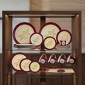 Cocoa Cafe Signature Collection – Kitchen & Tableware with Gold Cocoa Pods or Logo | Supports Ghana Cocoa Academy