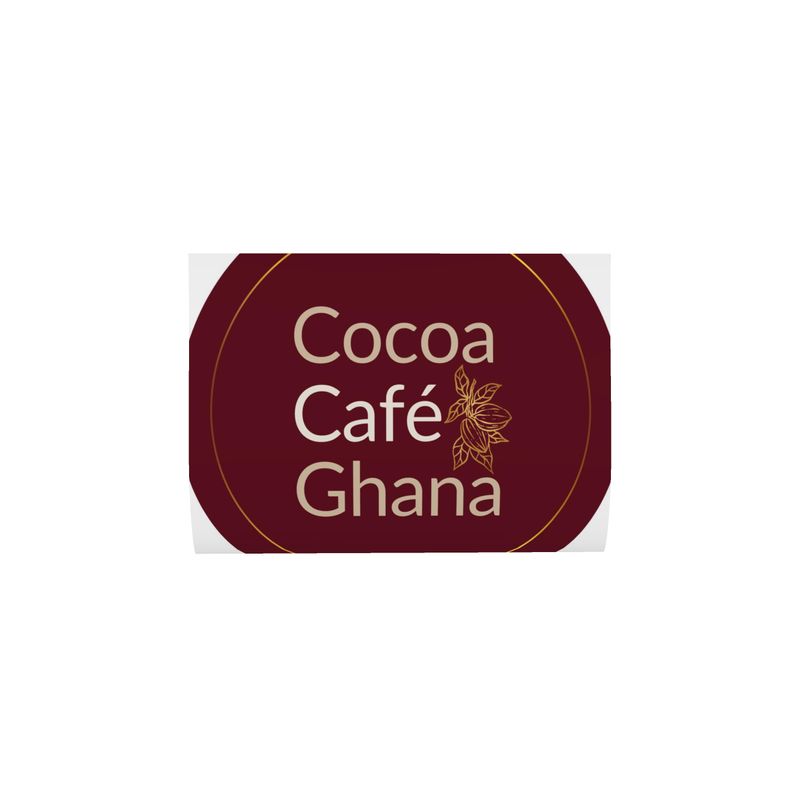 Cocoa Cafe Signature Collection – 600 GSM Leatherette Waist Apron | Adjustable, Water-Resistant, with Gold Cocoa Pods Logo