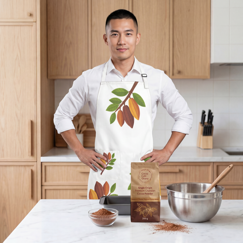 Nsoko Pods Apron – Unisex 100% Polyester Twill | Adjustable Neck & Waist, 2 Spacious Pockets, 28.33"x32.48"