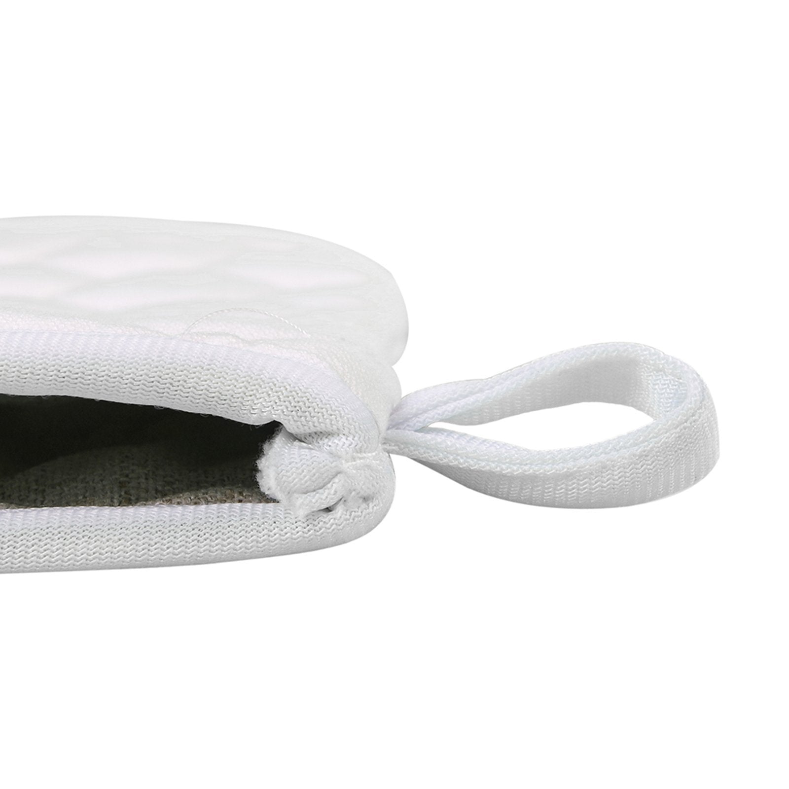 Bese Saka Oven Mitts & Pot Holder Set – 100% Polyester, Heat-Resistant, Built-in Loop, Regular Size (Abundance Symbol)