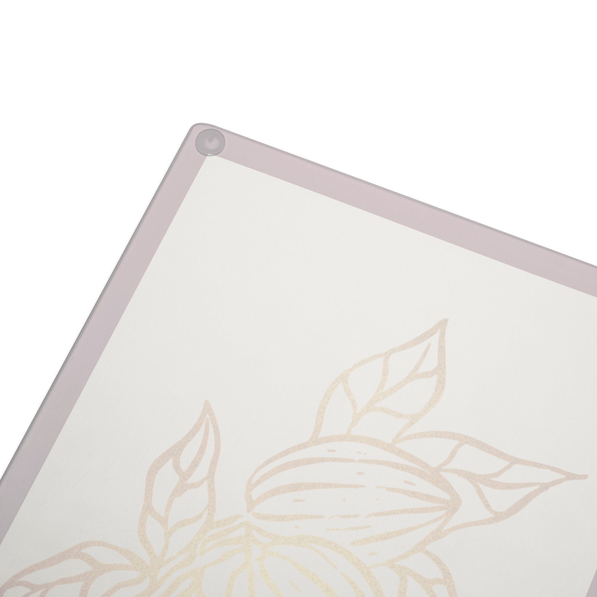 Cocoa Cafe Signature Collection Cutting Board – Tempered Glass, 2 Sizes (8"x11" or 11"x15") | Scratch-Resistant, Non-Slip, Supports Ghana Cocoa Academy