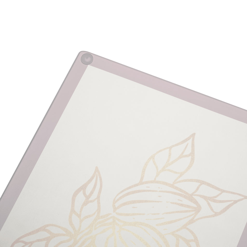 Cocoa Cafe Signature Collection Cutting Board – Tempered Glass, 2 Sizes (8"x11" or 11"x15") | Scratch-Resistant, Non-Slip, Supports Ghana Cocoa Academy